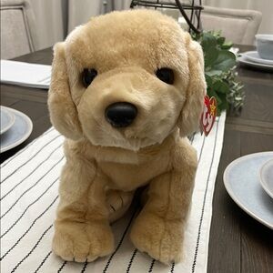 Ty Plush Tan Dog Toy